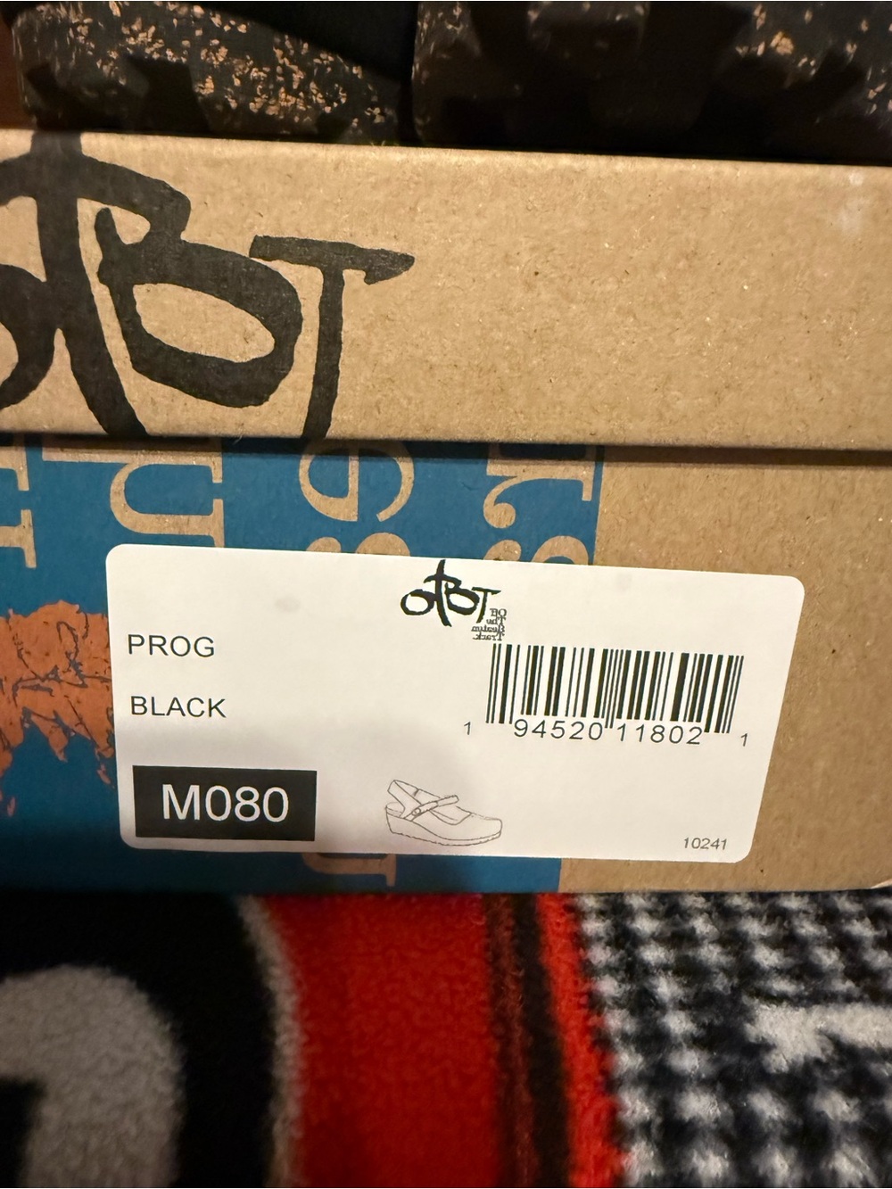 NIB OTBS Black Suede Platform Mary Jane Women's Shoes - Picture 7 of 8